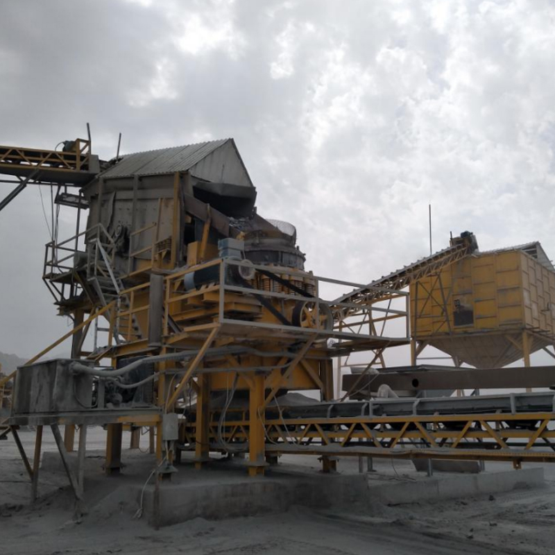 Symons fire kvartal (4,25) STD og SHHD bærer dele med kinesiske kæbeknuseplader til Preman Quarry, Saudi-Arabien