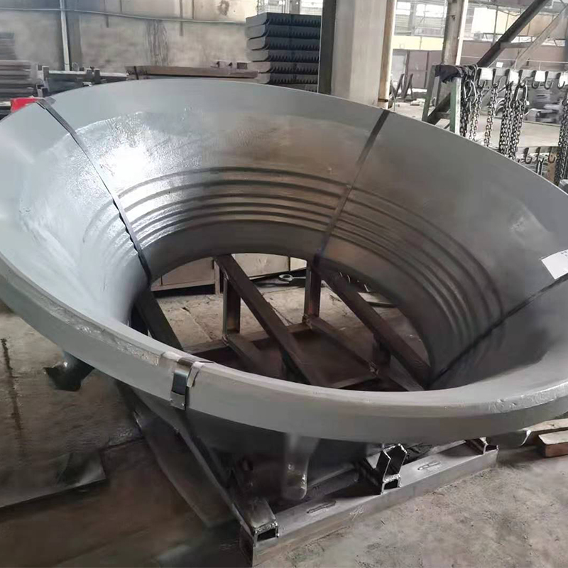 Symons 7ft \/ Uralmash КСД2200Bowl ​​Liner og Mantle Mn18Cr2 til Rusland