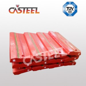 Gummi Master RM50, RM60, RM80, RM120 Impact Crusher BARS, Blow BARS High Chrome, Matensite og Keramiske Indsatser